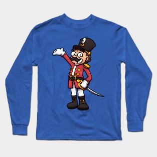 Classic Friendly Cartoon Nutcracker Long Sleeve T-Shirt